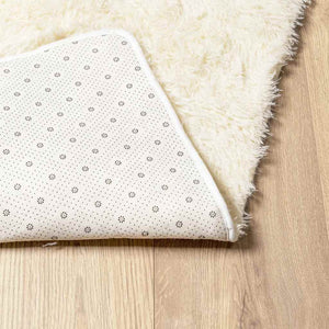 Flossteppe med lang luv NAVARRA krem 240x340 cm polyester