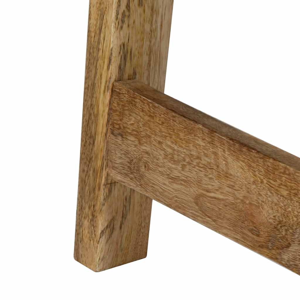 Console table 90x32x75 cm rough solid mango wood