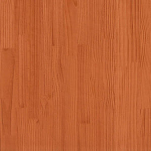 Sengeramme uten madrass stablebare voksbrun 90x190 cm heltre