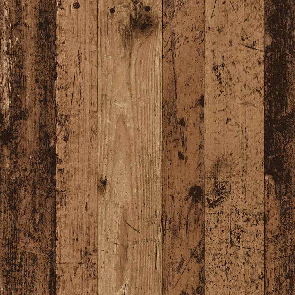 Bokhylle gammelt tre 60x30x71,5 cm konstruert tre
