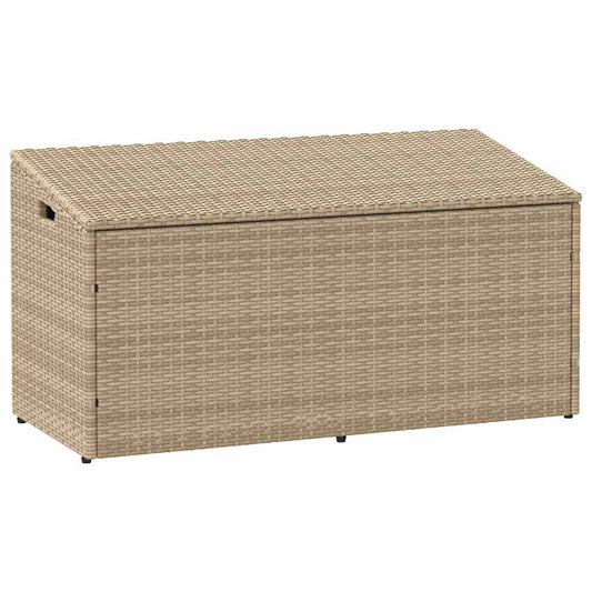 Cushion case beige 110x50x58 cm poly rattan