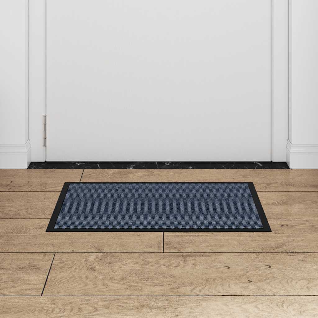 Dørmatte blå 40x60 cm
