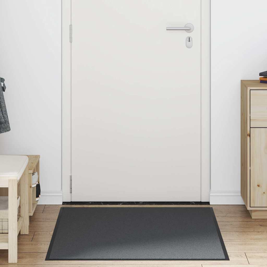 Dørmatte antrasitt 80x120 cm
