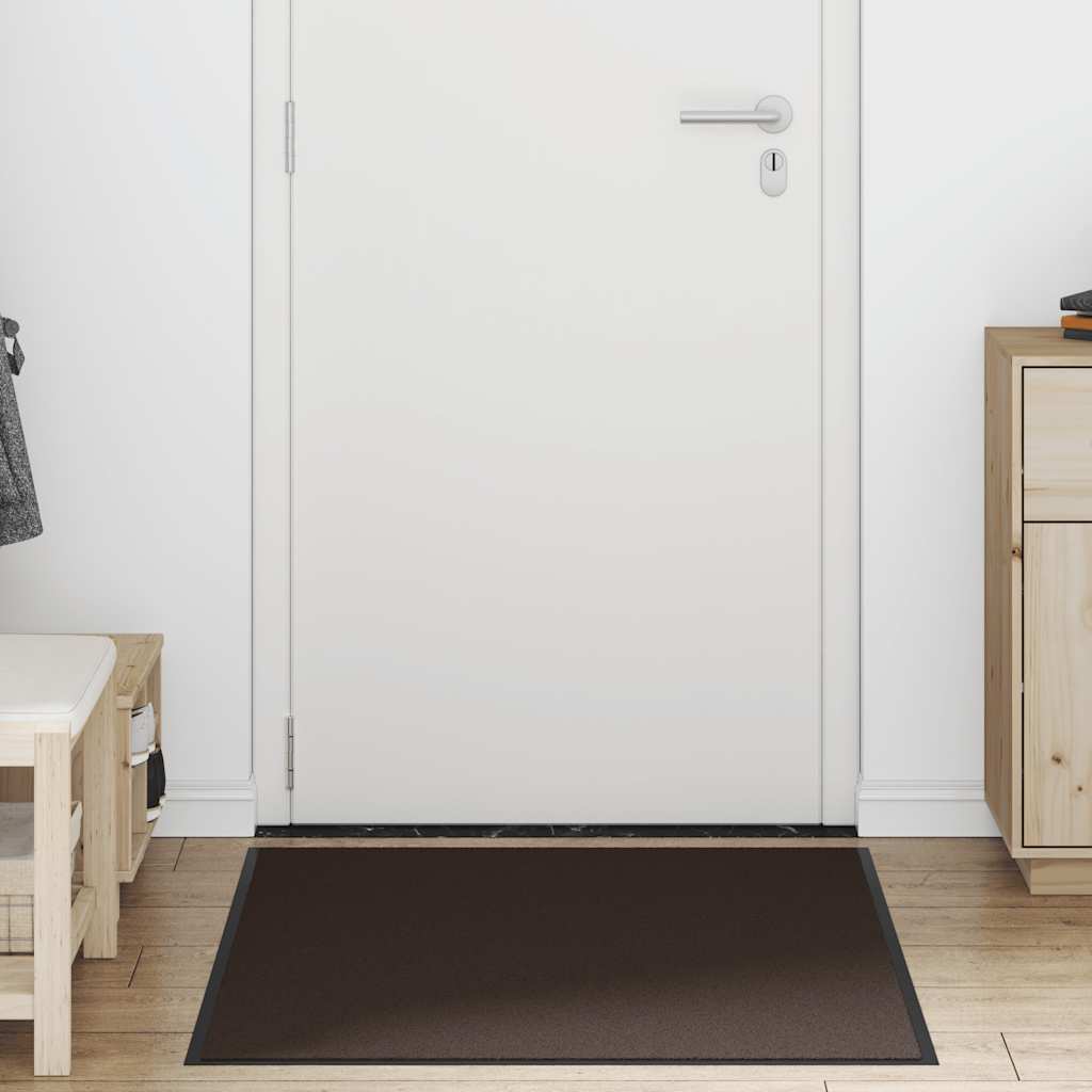 Dørmatte brun 80x120 cm