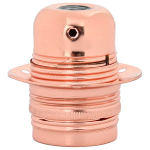 Lampeholdere 2 stk rosa gull E27