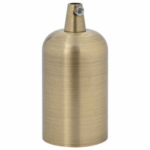 Lampeholdere 2 stk bronse E27