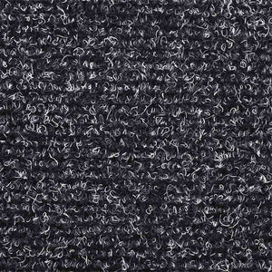 Selvklebende trappematter 20 stk mørkegrå 65x21x4 cm