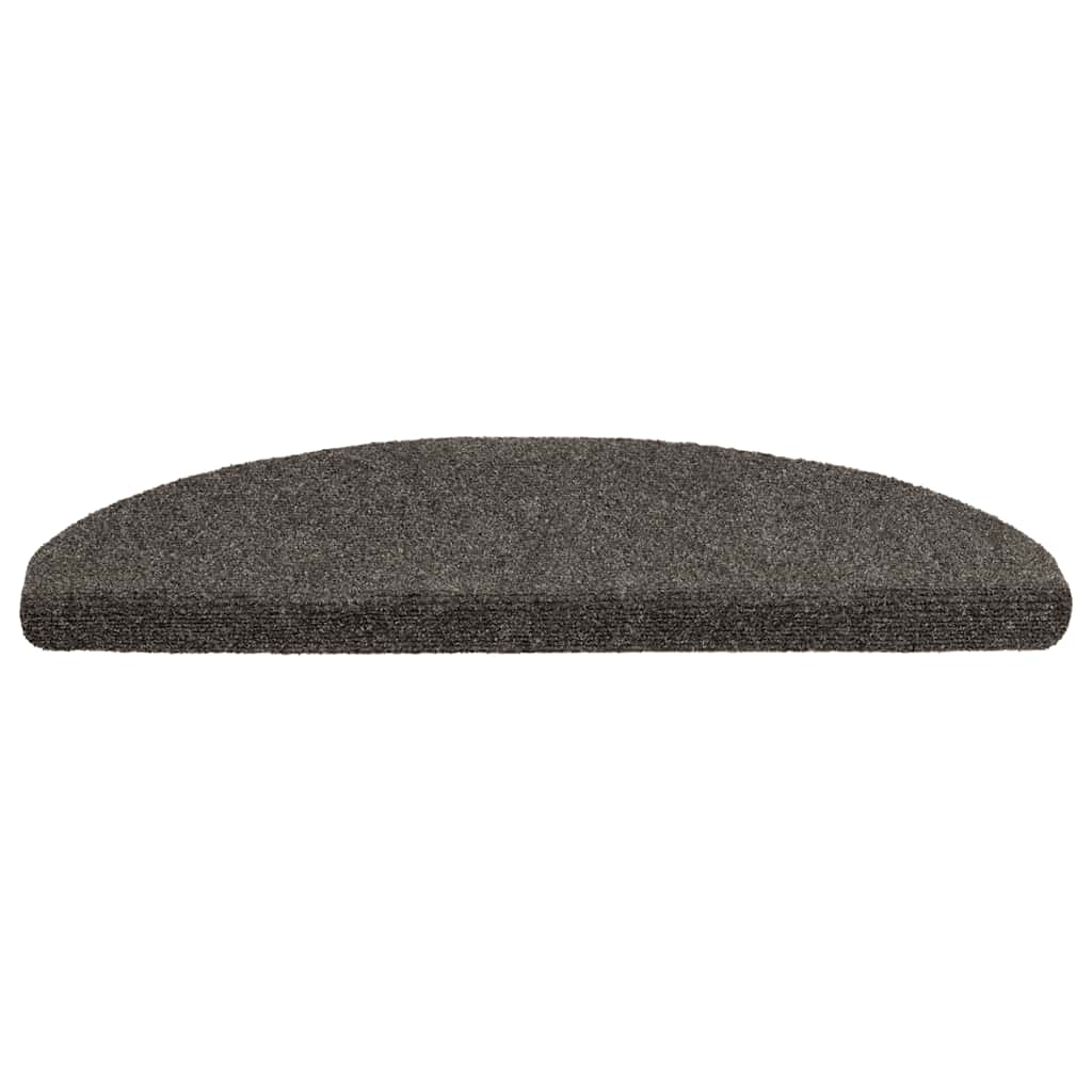 Selvklebende trappematter 20 stk antrasitt 65x21x4 cm
