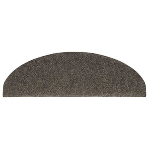 Selvklebende trappematter 20 stk antrasitt 65x21x4 cm