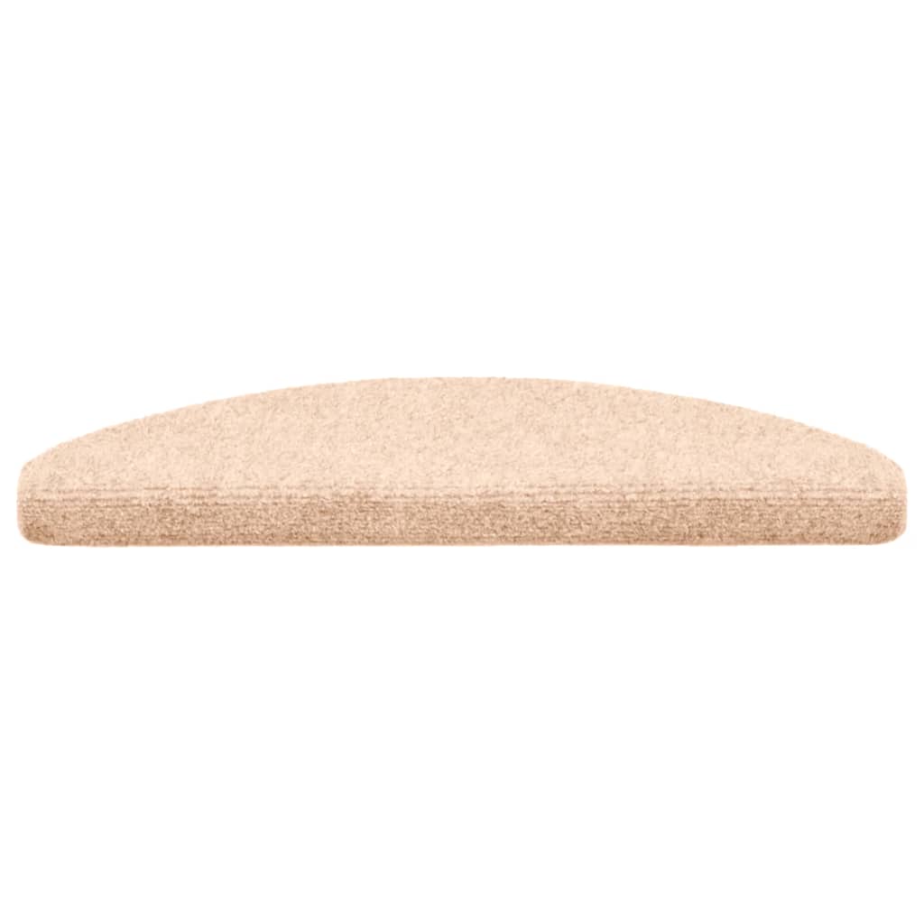 Selvklebende trappematter 30 stk kremhvit 65x21x4 cm