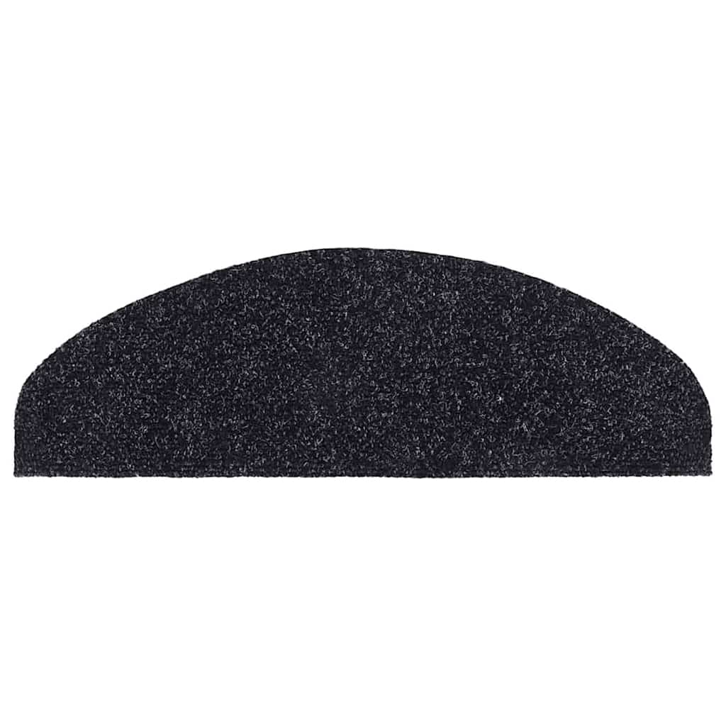 Selvklebende trappematter 30 stk svart 65x21x4 cm