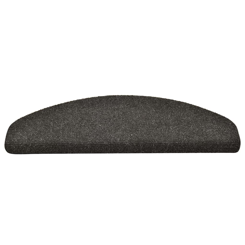 Selvklebende trappematter 30 stk antrasitt 65x21x4 cm