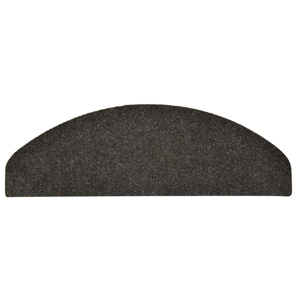 Selvklebende trappematter 30 stk antrasitt 65x21x4 cm