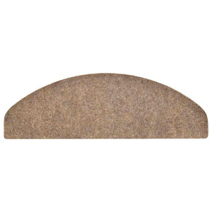 Selvklebende trappematter 30 stk kremhvit 65x21x4 cm
