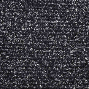 Selvklebende trappematter 20 stk mørkegrå 56x17x3 cm