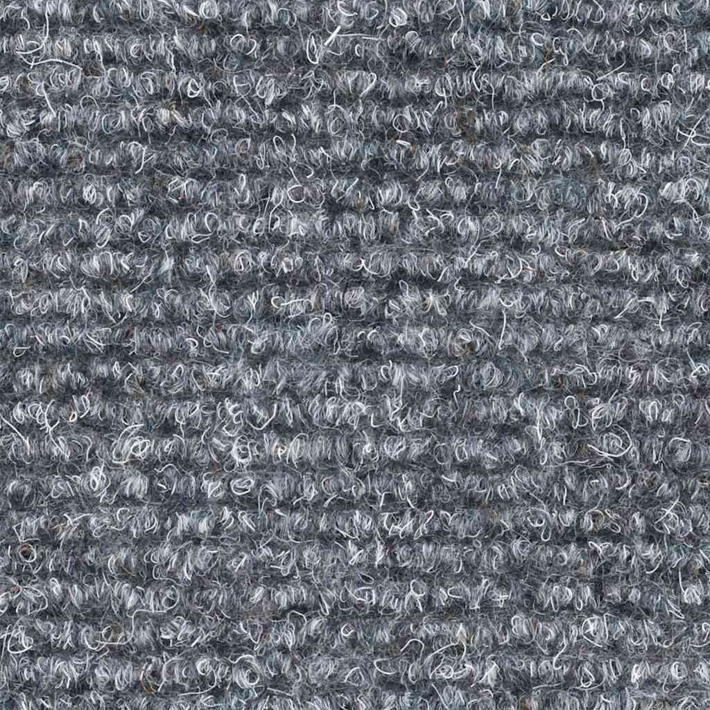 Selvklebende trappematter 20 stk lysegrå 56x17x3 cm