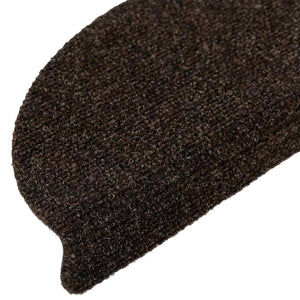 Selvklebende trappematter 20 stk brun 56x17x3 cm