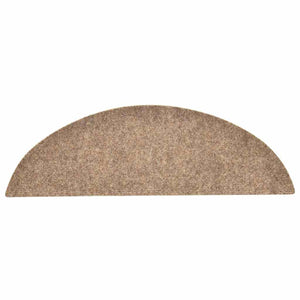 Selvklebende trappematter 30 stk kremhvit 56x17x3 cm