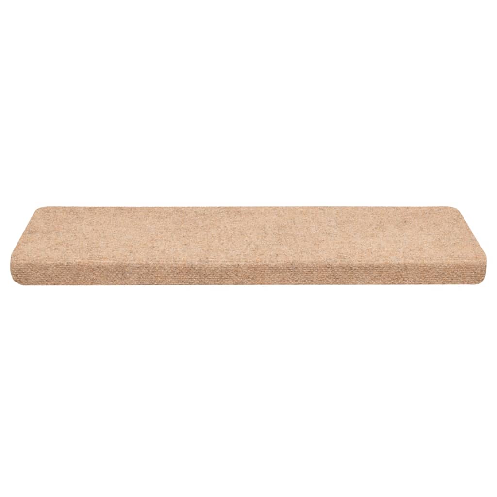 Selvklebende trappematter 30 stk kremhvit 65x21x4 cm