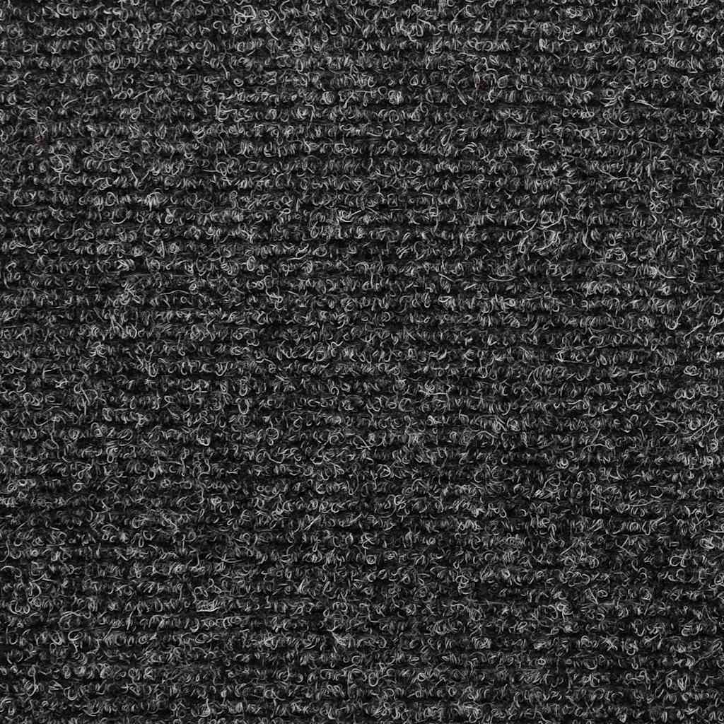 Selvklebende trappematter 30 stk grå 65x21x4 cm