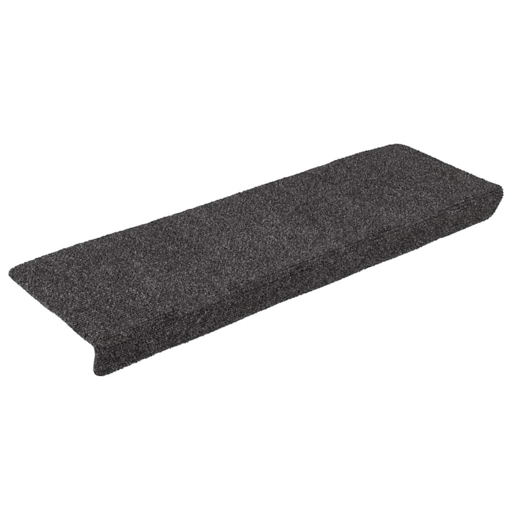 Selvklebende trappematter 30 stk antrasitt 65x21x4 cm