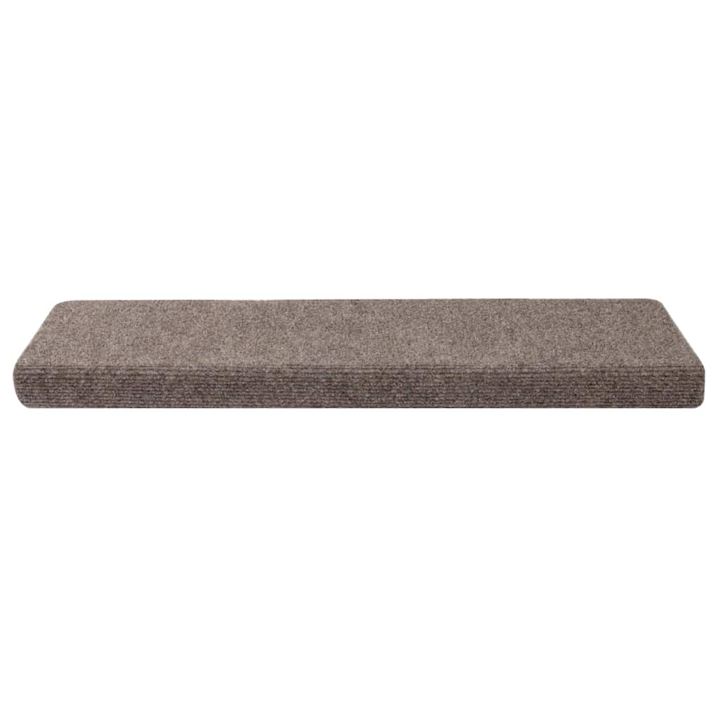 Selvklebende trappematter 30 stk kremhvit 65x21x4 cm