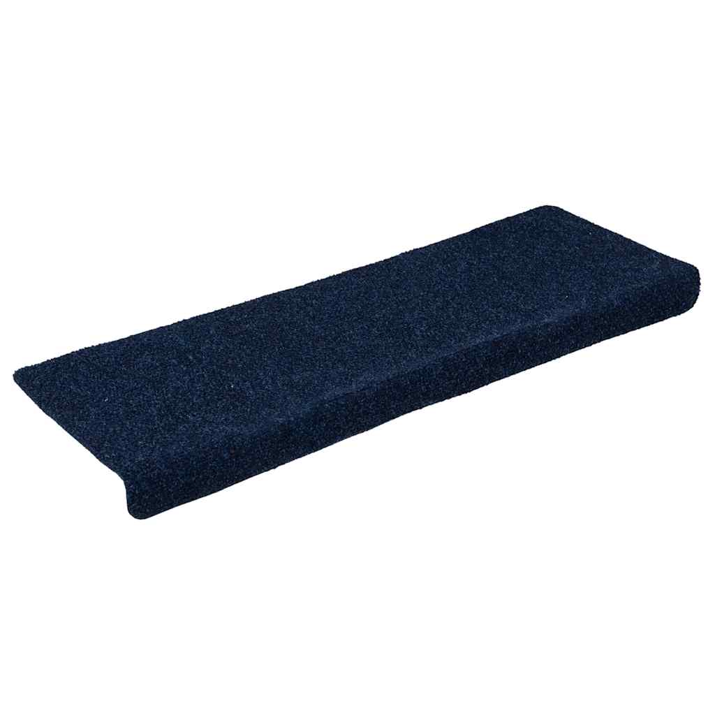 Selvklebende trappematter 30 stk marineblå 65x21x4 cm