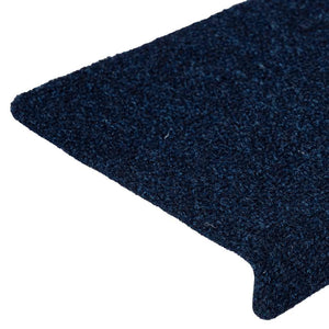 Selvklebende trappematter 30 stk marineblå 65x21x4 cm