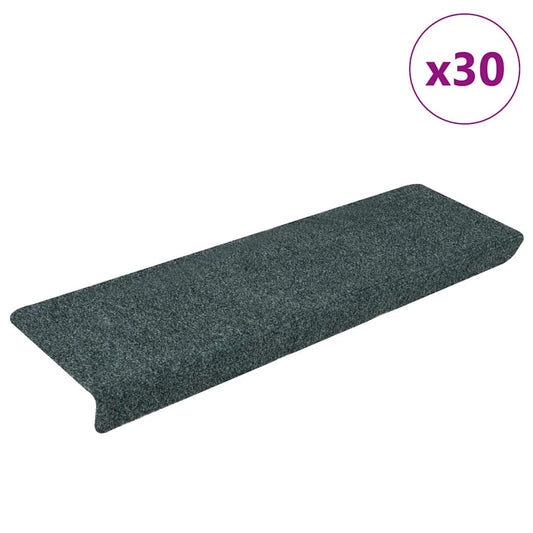 Selvklebende trappematter 30 stk grønn 65x21x4 cm