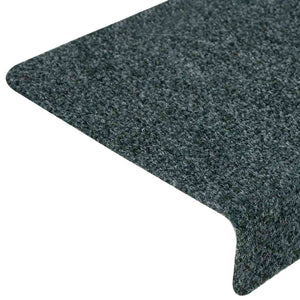 Selvklebende trappematter 30 stk grønn 65x21x4 cm
