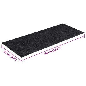 Trappematter selvklebende 30 stk grå 60x25 cm rektangulær