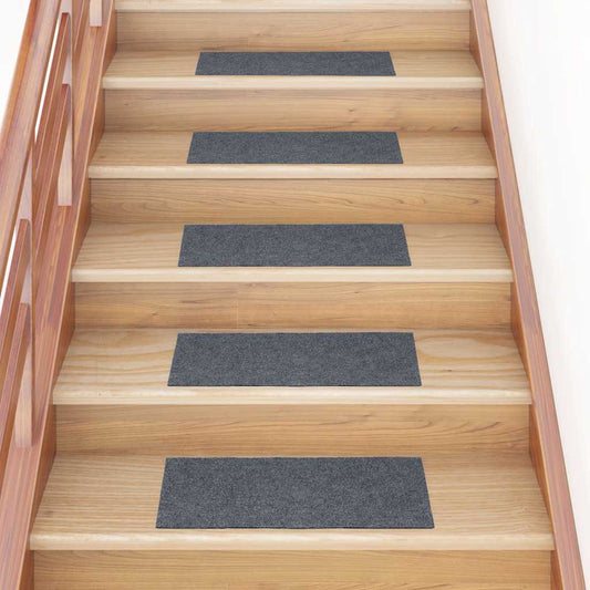 Trappematter selvklebende 30 stk grå 60x25 cm rektangulær