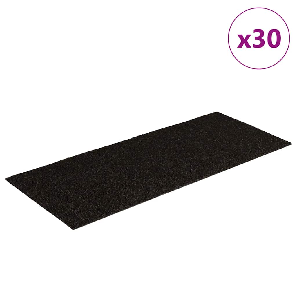 Trappematter selvklebende 30 stk mørkebrun 60x25 cm rektangulær