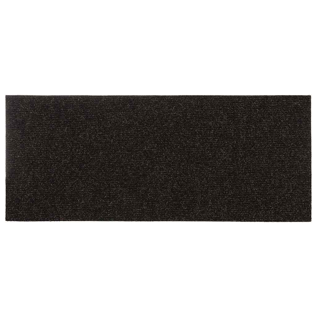 Trappematter selvklebende 30 stk mørkebrun 60x25 cm rektangulær