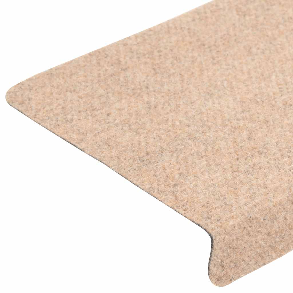 Selvklebende trappematter 20 stk kremhvit 65x21x4 cm