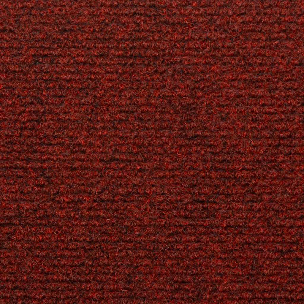 Selvklebende trappematter 20 stk vinrød 65x21x4 cm