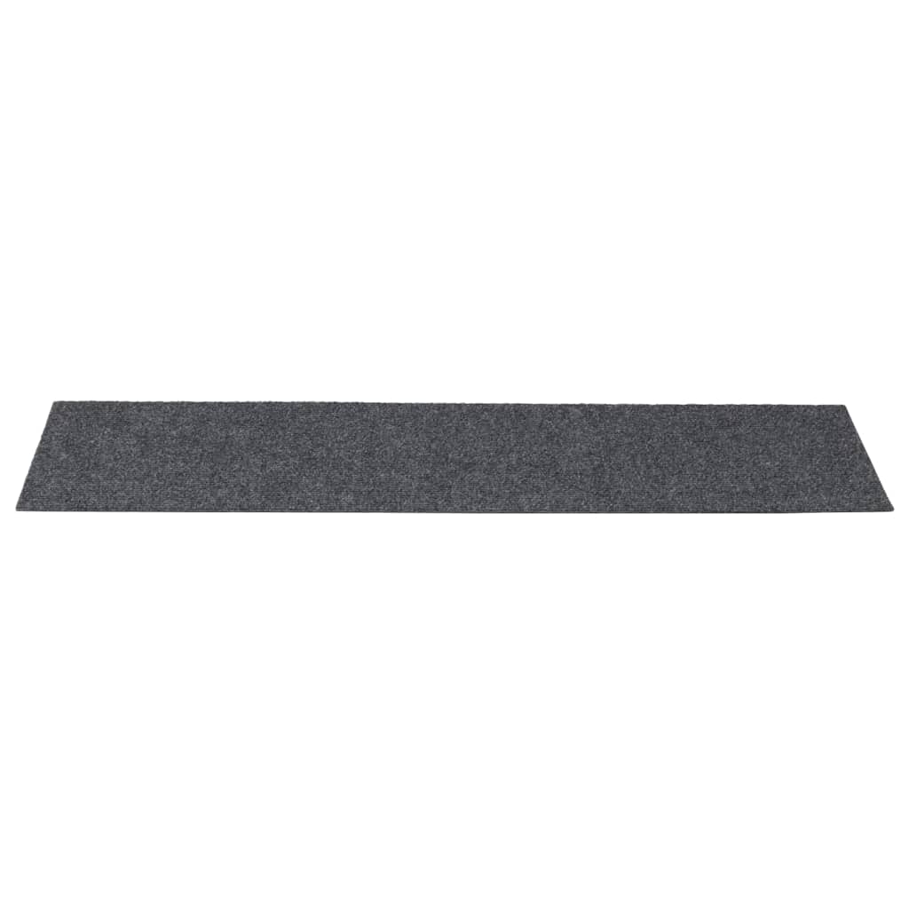 Trappematter selvklebende 30 stk lysegrå 76x20 cm rektangulær