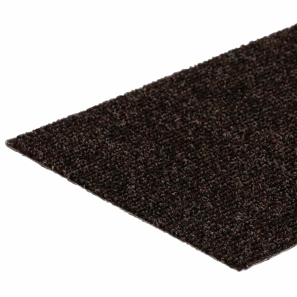 Trappematter selvklebende 30 stk mørkebrun 76x20 cm rektangulær