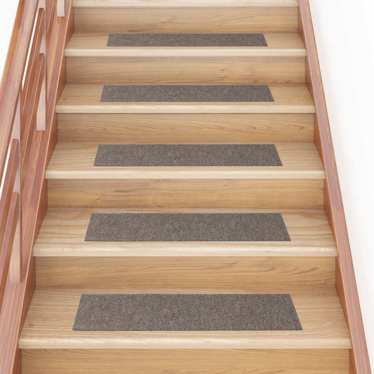 Trappematter selvklebende 30 stk kremhvit 76x20 cm rektangulær