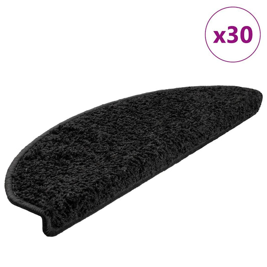 Trappematter 30 stk svart 65x21x4 cm