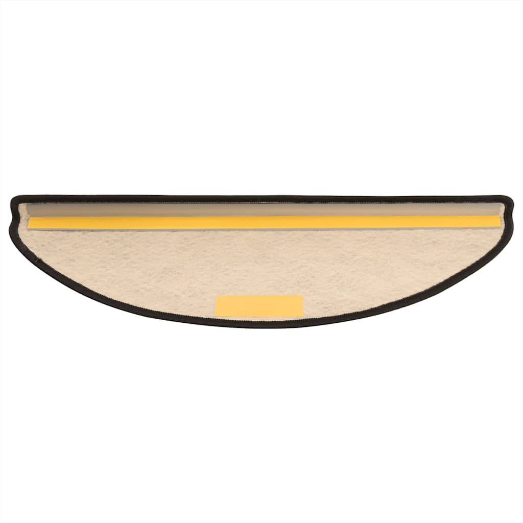 Selvklebende trappematter sisal 30 stk 65x21x4 cm antrasitt
