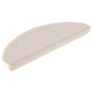 Selvklebende trappematter sisal 30 stk 65x21x4 cm berber