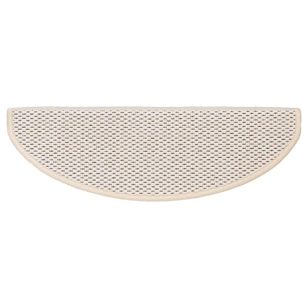 Selvklebende trappematter sisal 30 stk 65x21x4 cm berber