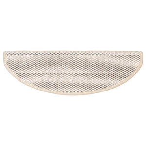 Selvklebende trappematter sisal 30 stk 65x21x4 cm berber
