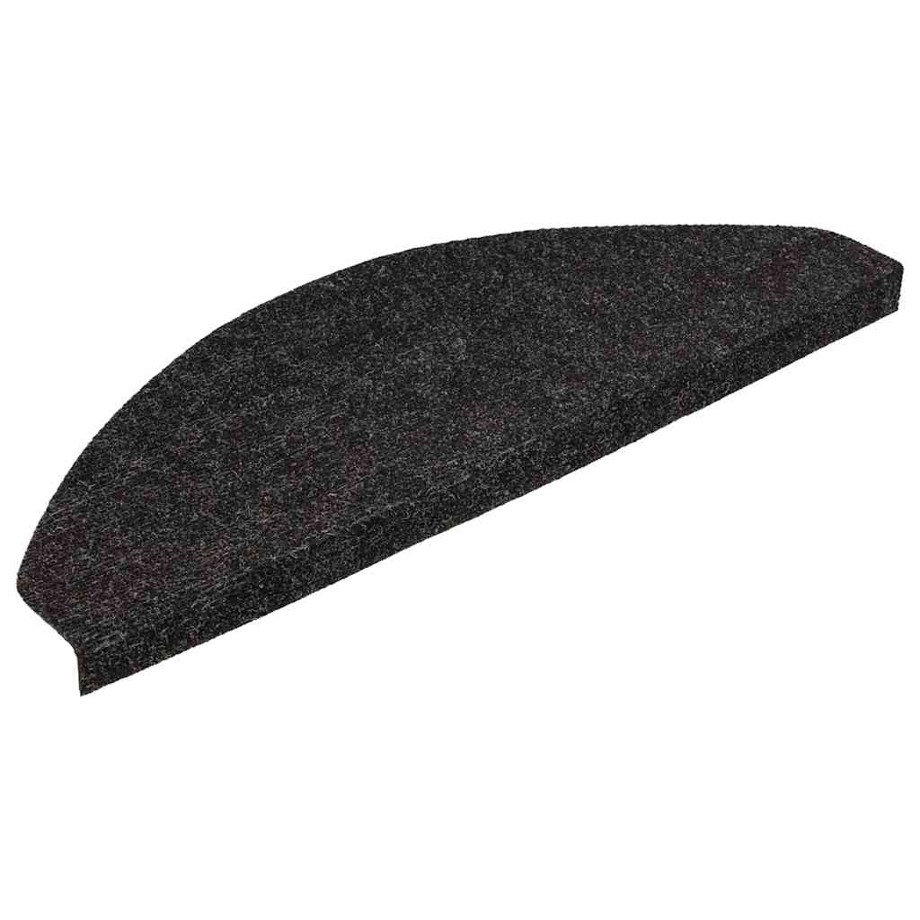 Selvklebende trappematter 30 stk antrasitt 65x22,5x3,5 cm