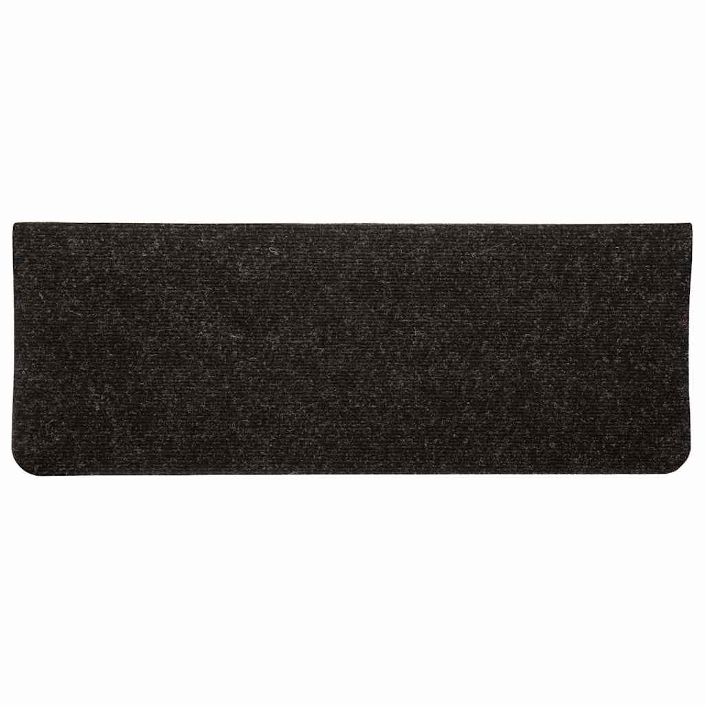 Selvklebende trappematter 30 stk antrasitt 65x24,5x3,5 cm