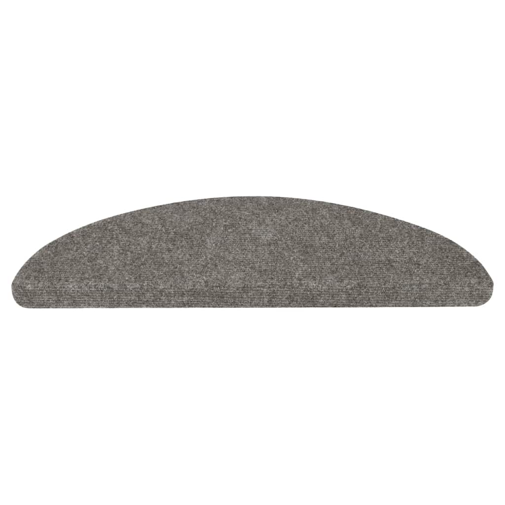 Selvklebende trappematter 20 stk grå 56x17x3 cm