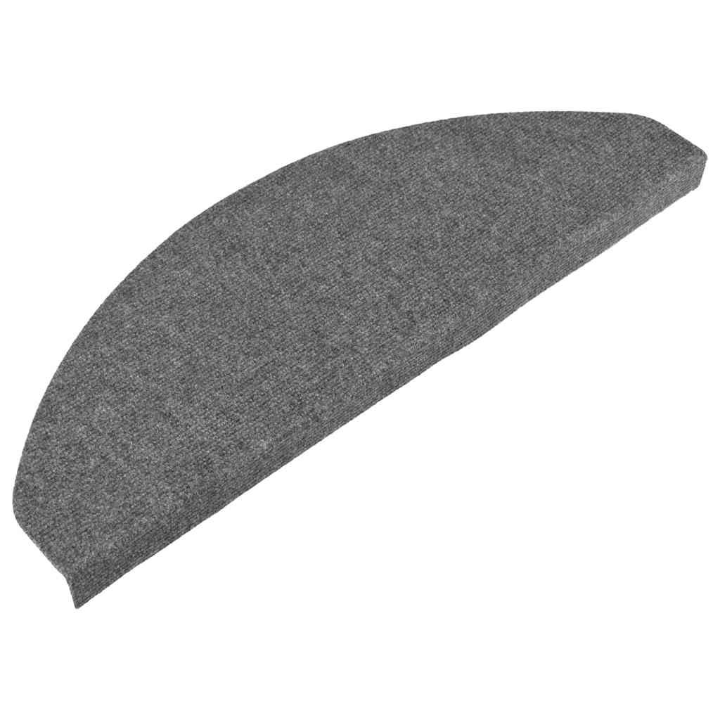 Selvklebende trappematter 30 stk grå 65x22,5x3,5 cm