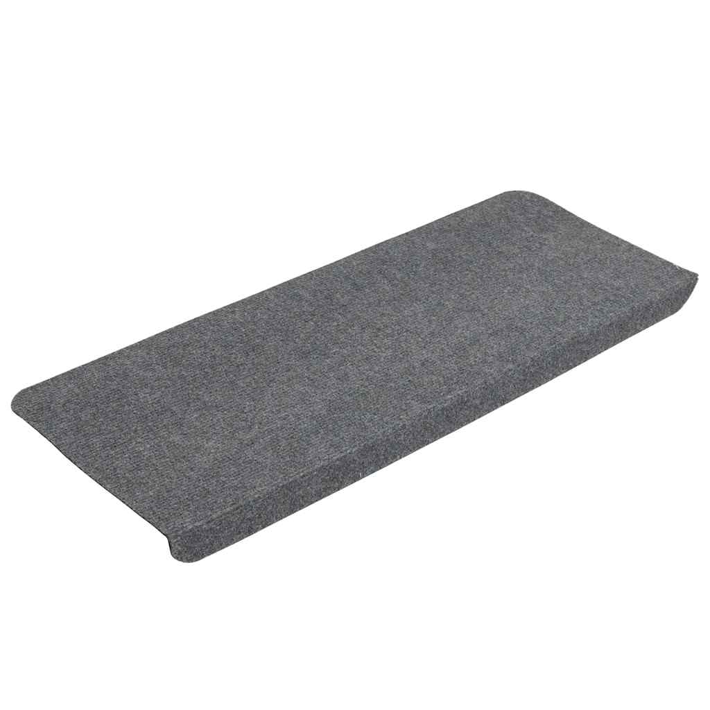 Selvklebende trappematter 30 stk grå 65x24,5x3,5 cm
