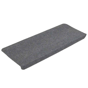 Selvklebende trappematter 30 stk grå 65x24,5x3,5 cm
